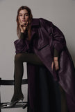 Paris - Purple Coat