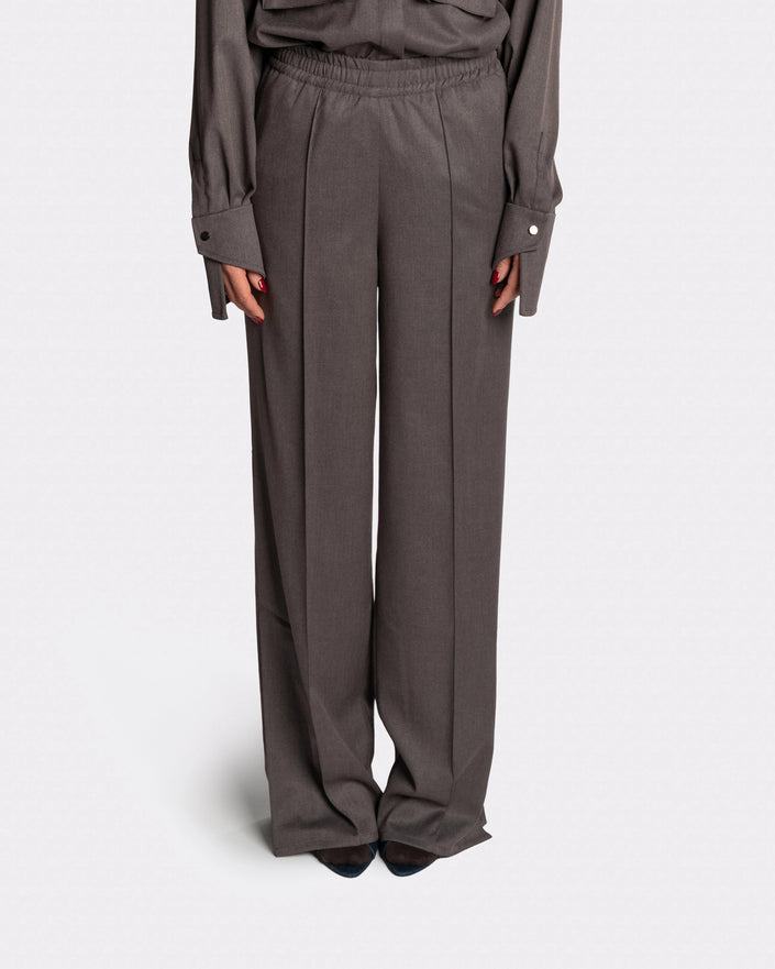SUITED UNFITTED PANTS - Front | Nina Rajak Atelier