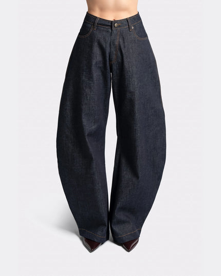 ROUND LEG / WIDE DENIM