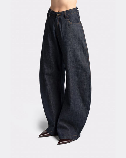 ROUND LEG / WIDE DENIM