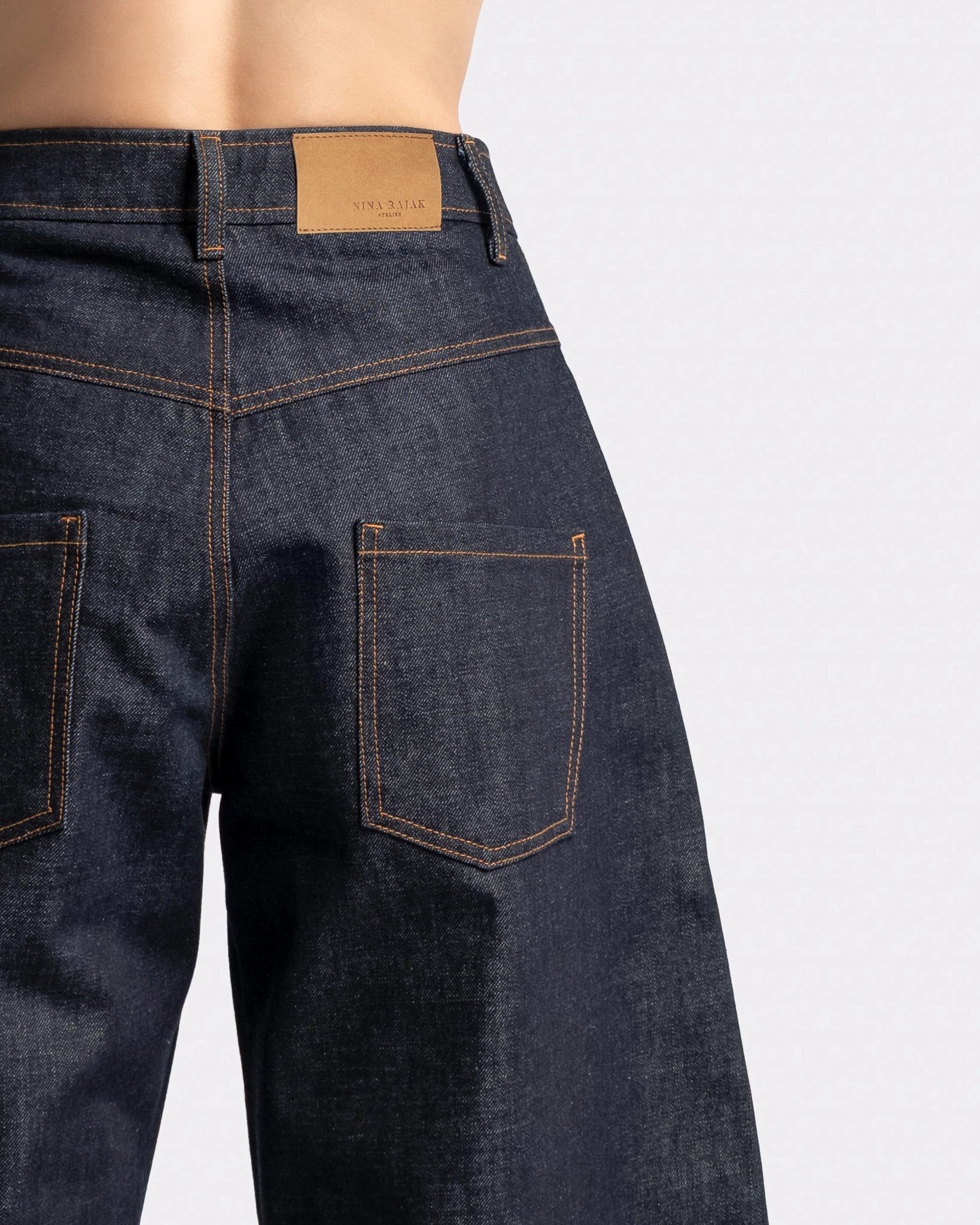 ROUND LEG / WIDE DENIM