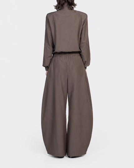 COTTON HALF-ZIP SHIRT