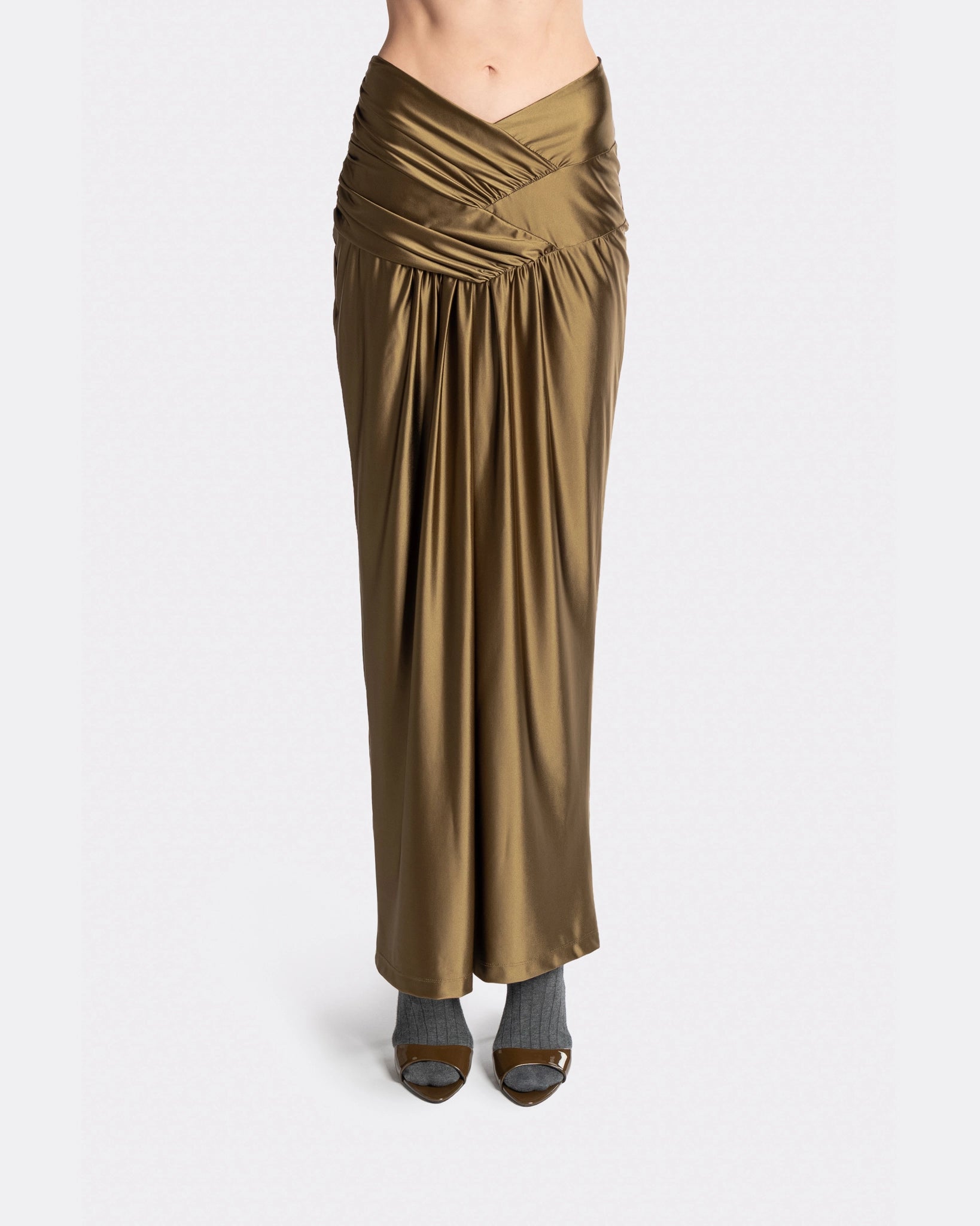DRAPPED ELEGANCE SKIRT