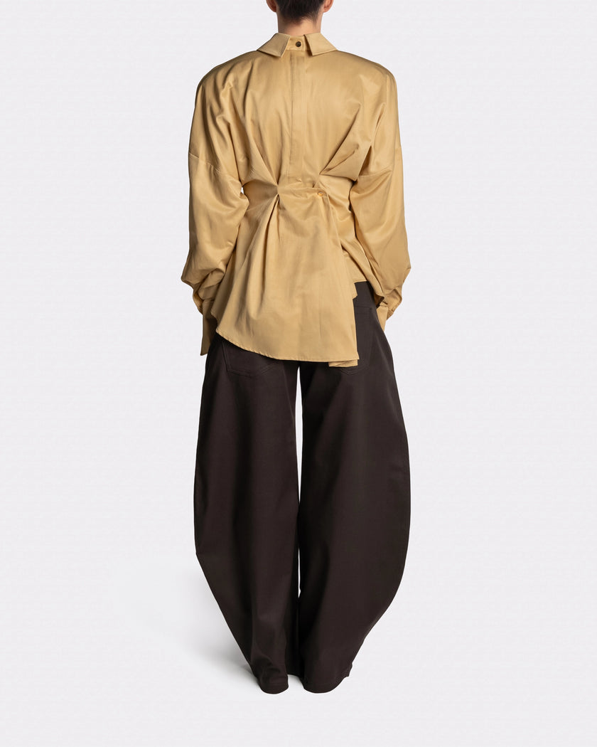 UNCONSTRUCTED SHIRT - Back | Nina Rajak Atelier