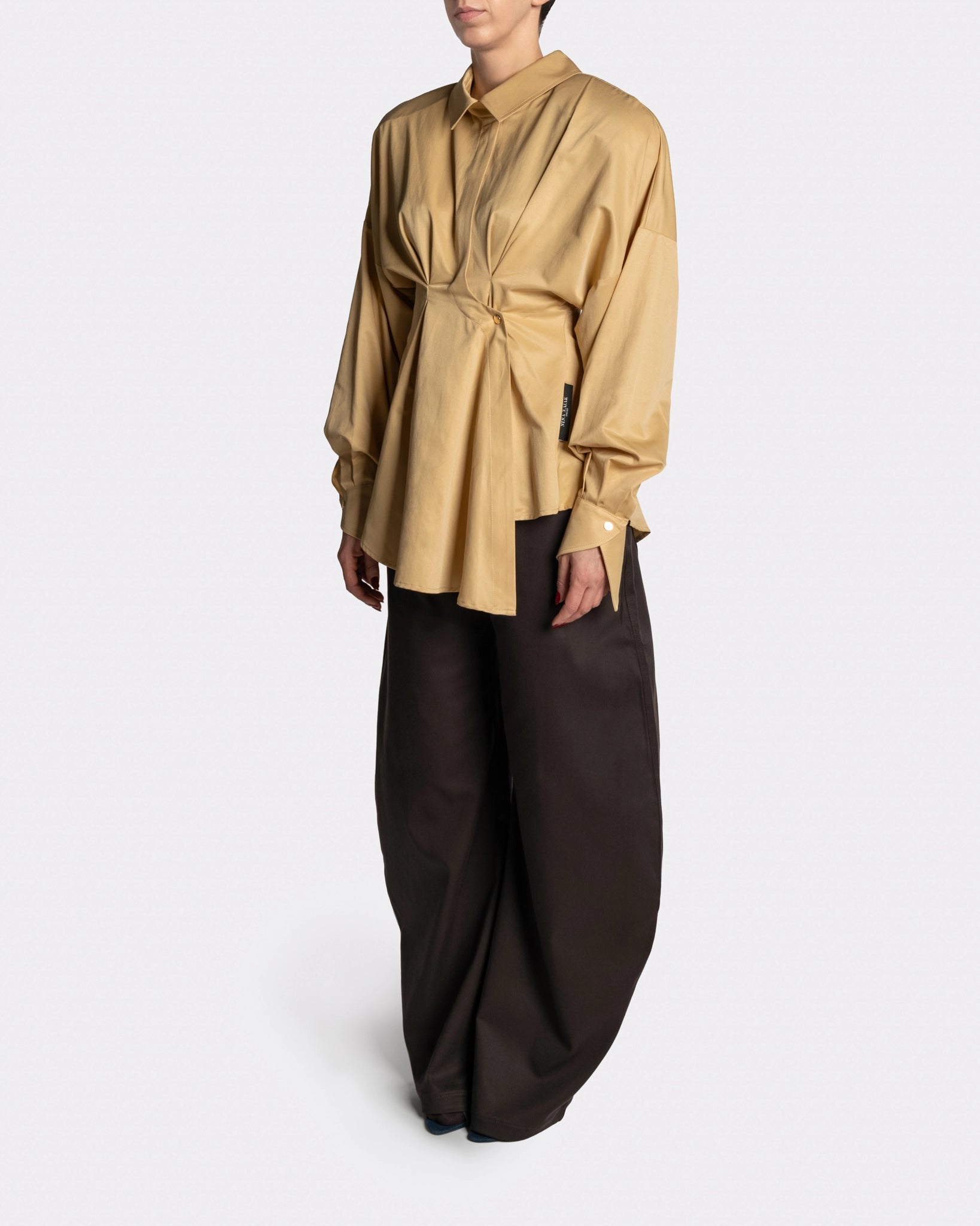 UNCONSTRUCTED SHIRT - Side | Nina Rajak Atelier