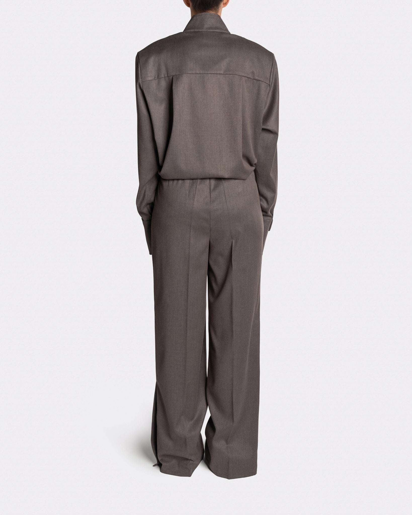 SUITED UNFITTED PANTS - Back | Nina Rajak Atelier