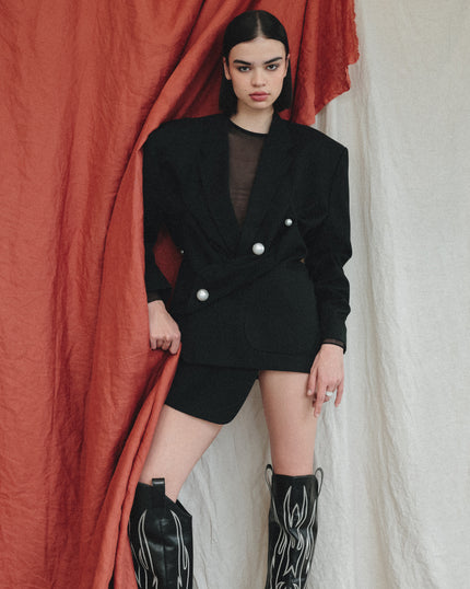 Icon - Black Pearl Blazer