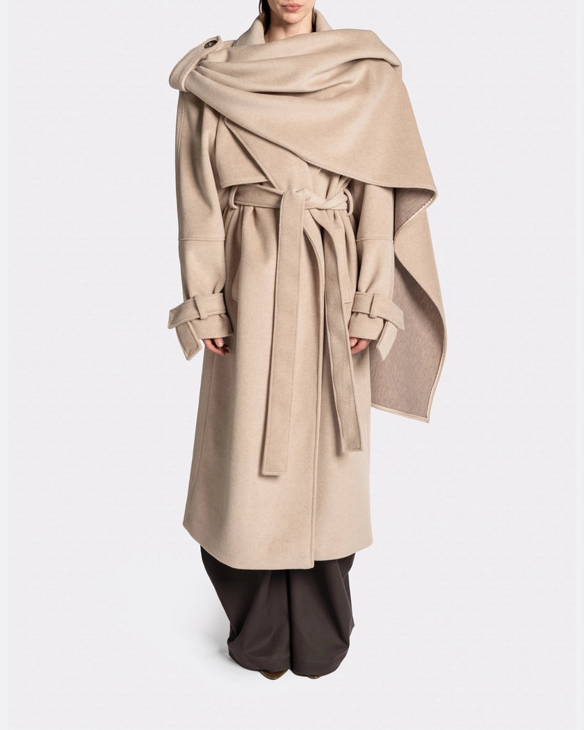 SCARF COAT