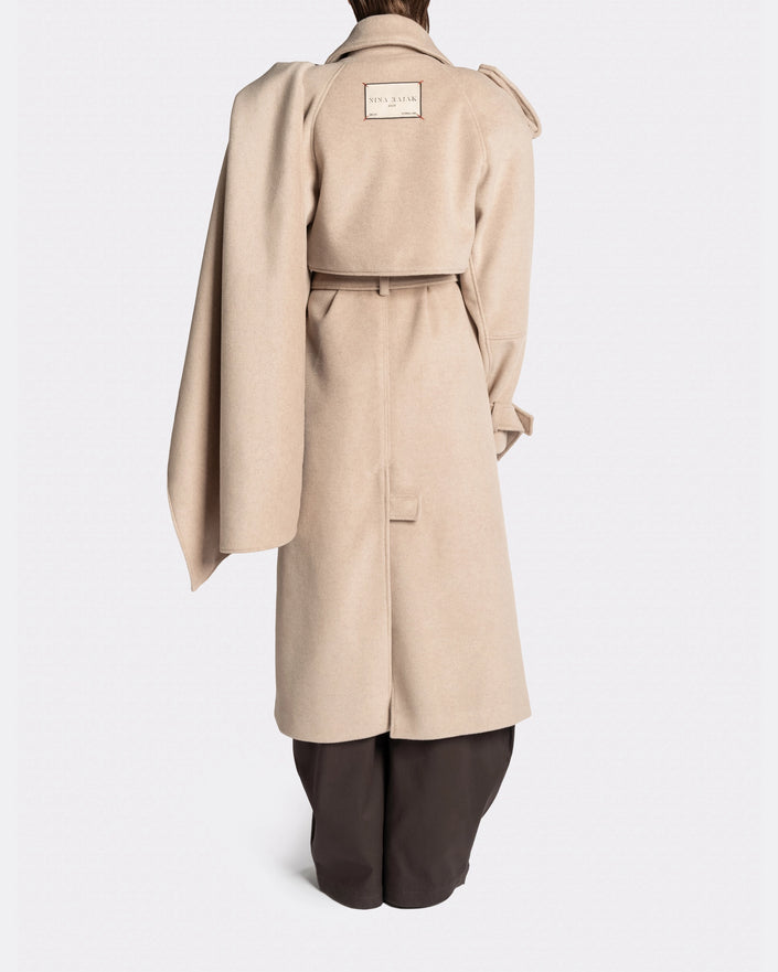 SCARF COAT