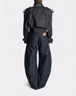 EDGE TRENCH RAW DENIM