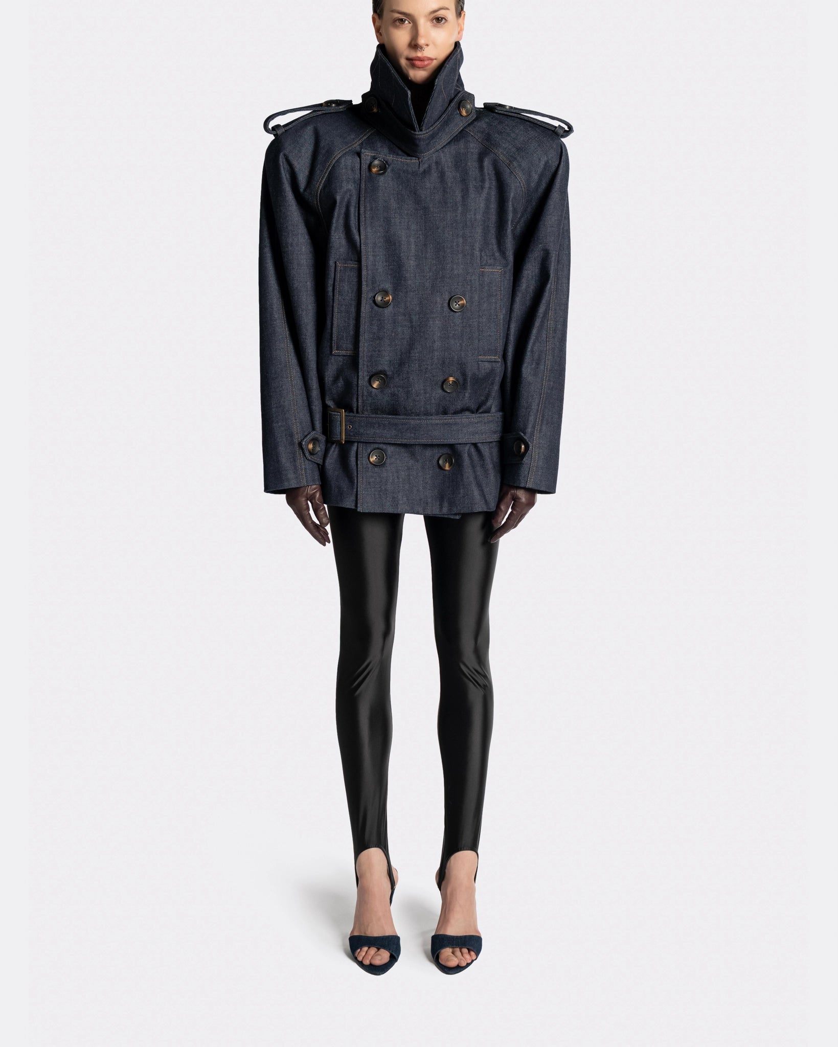 BELTED TRENCH