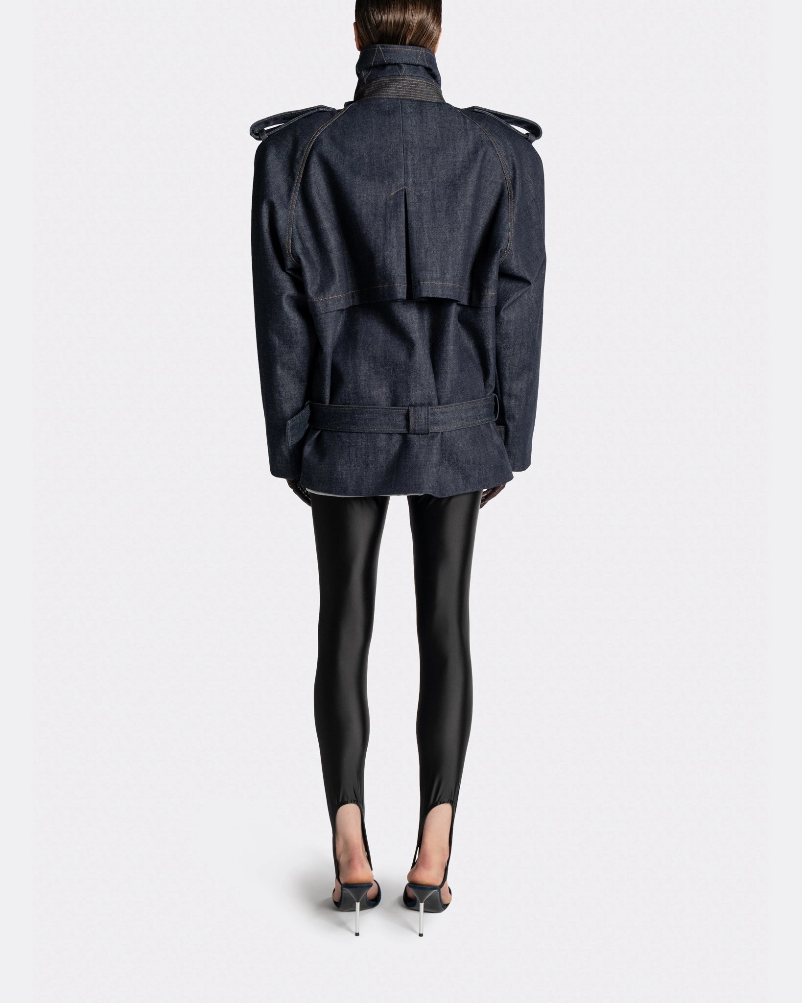 BELTED TRENCH