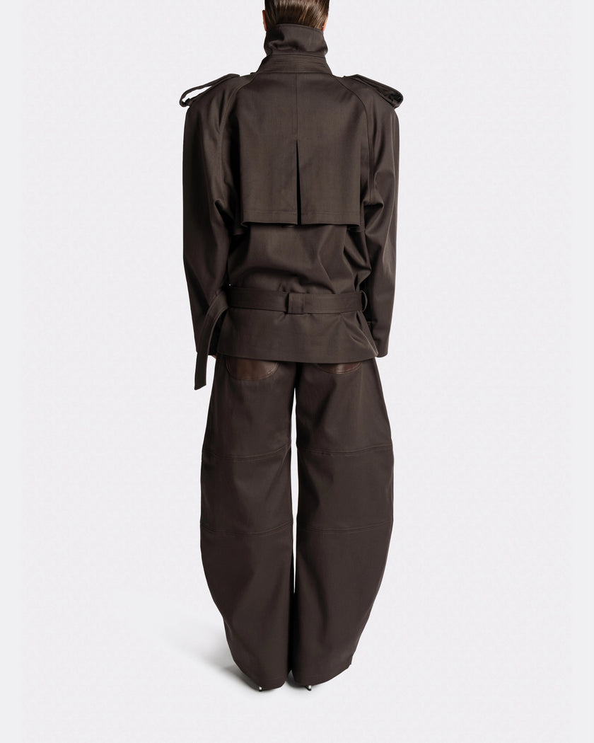 BELTED TRENCH