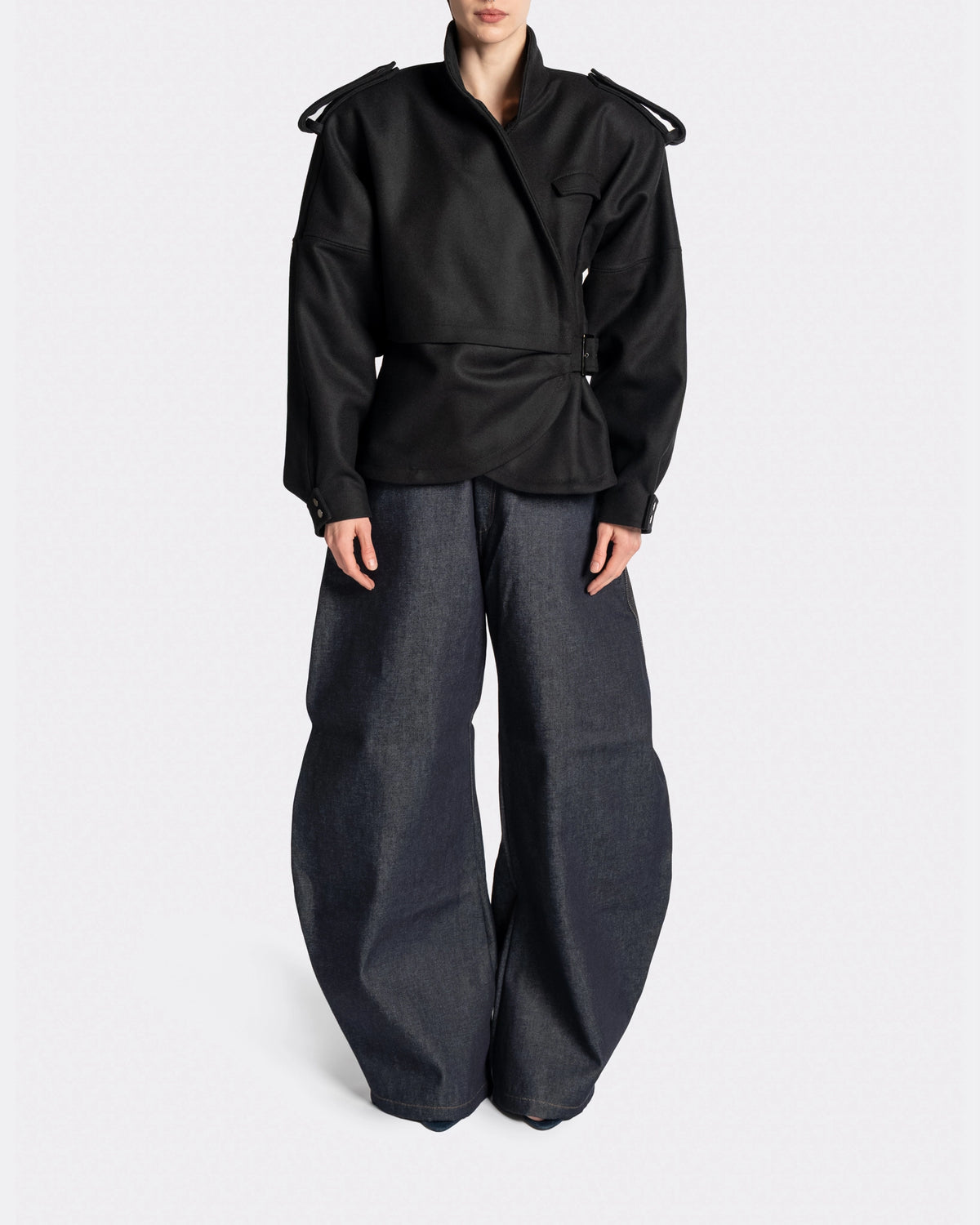 ASYMETRIC PANEL JACKET