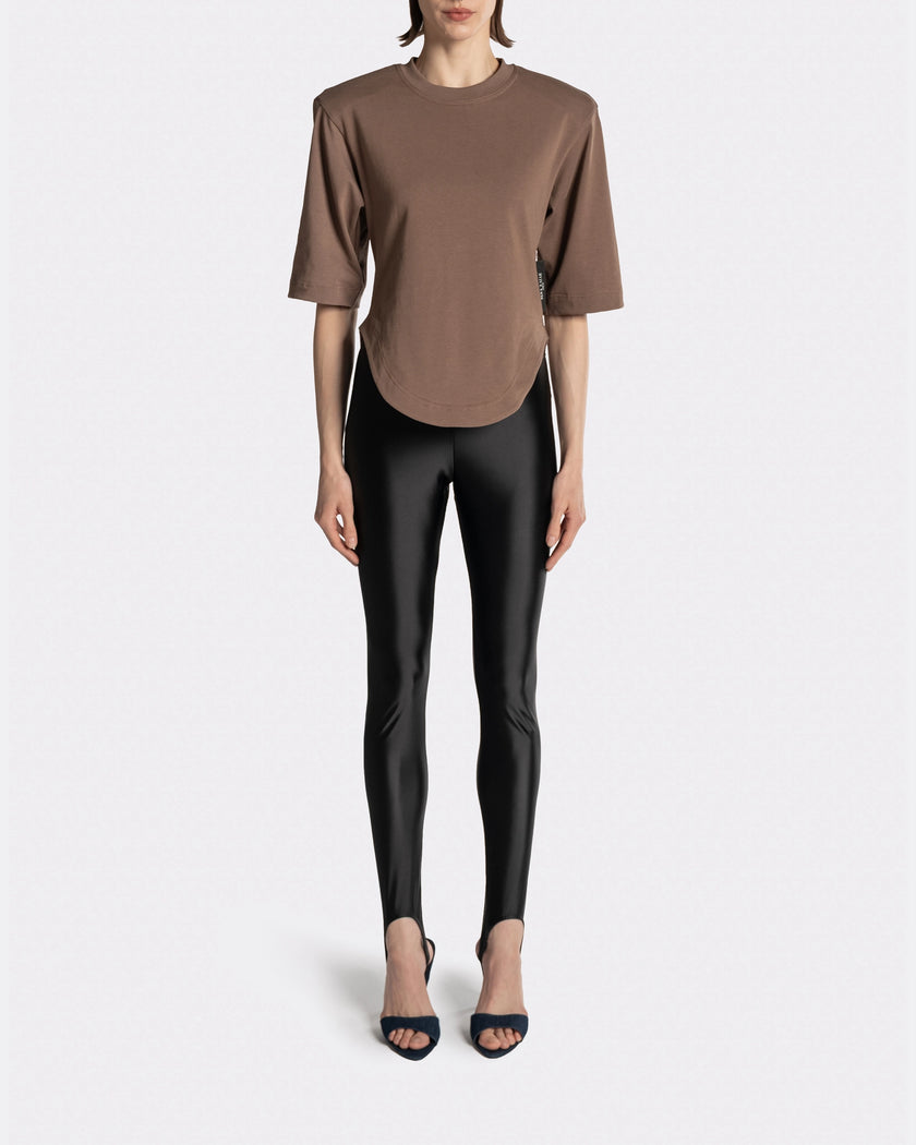 STRUCTURED SLIM Cotton T-Shirt