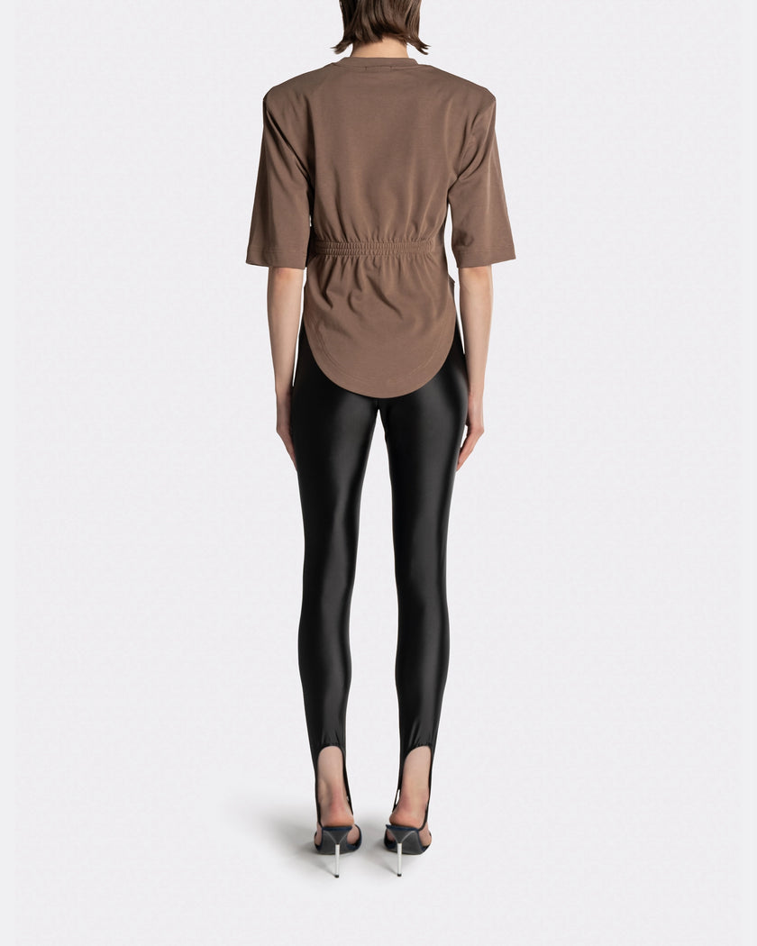 STRUCTURED SLIM Cotton T-Shirt