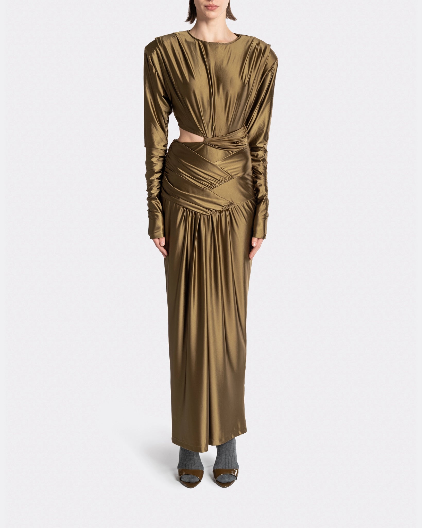 DRAPPED ELEGANCE SKIRT