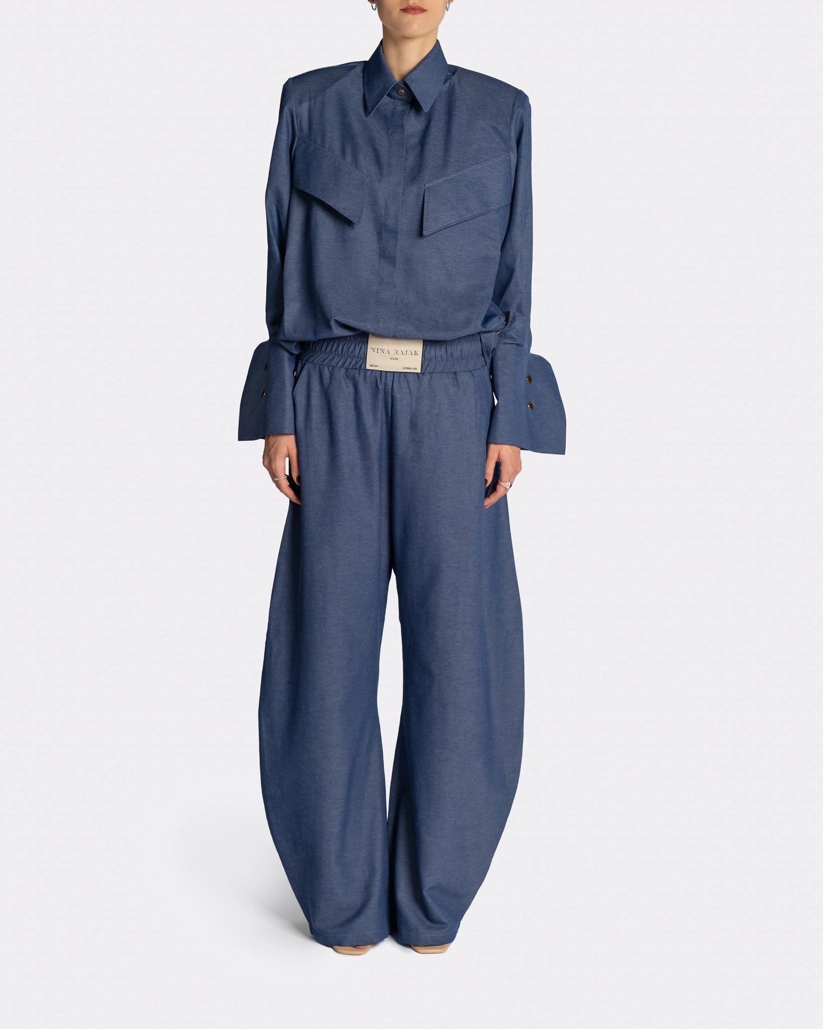 BRERA WIDE CUFFS PANTS