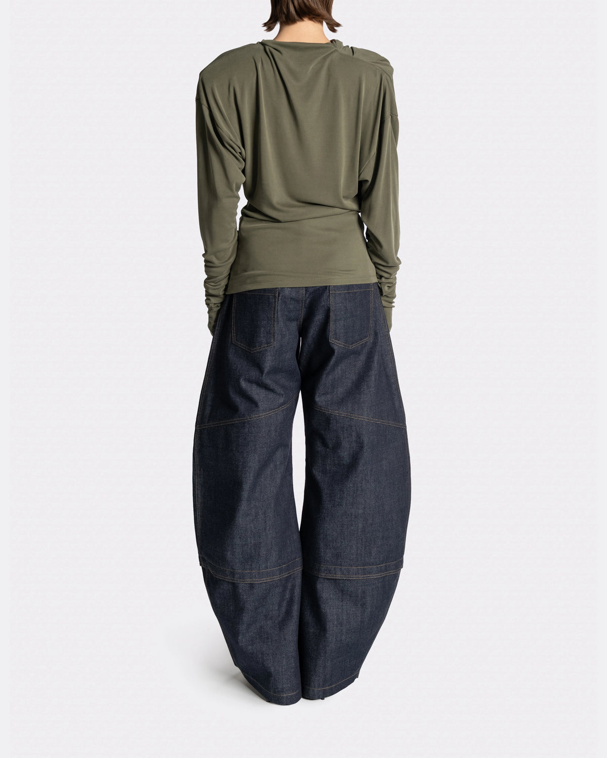 DRAPED SHIRT