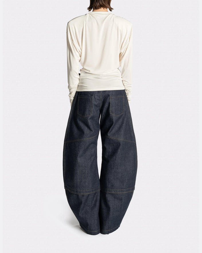 DRAPED SHIRT
