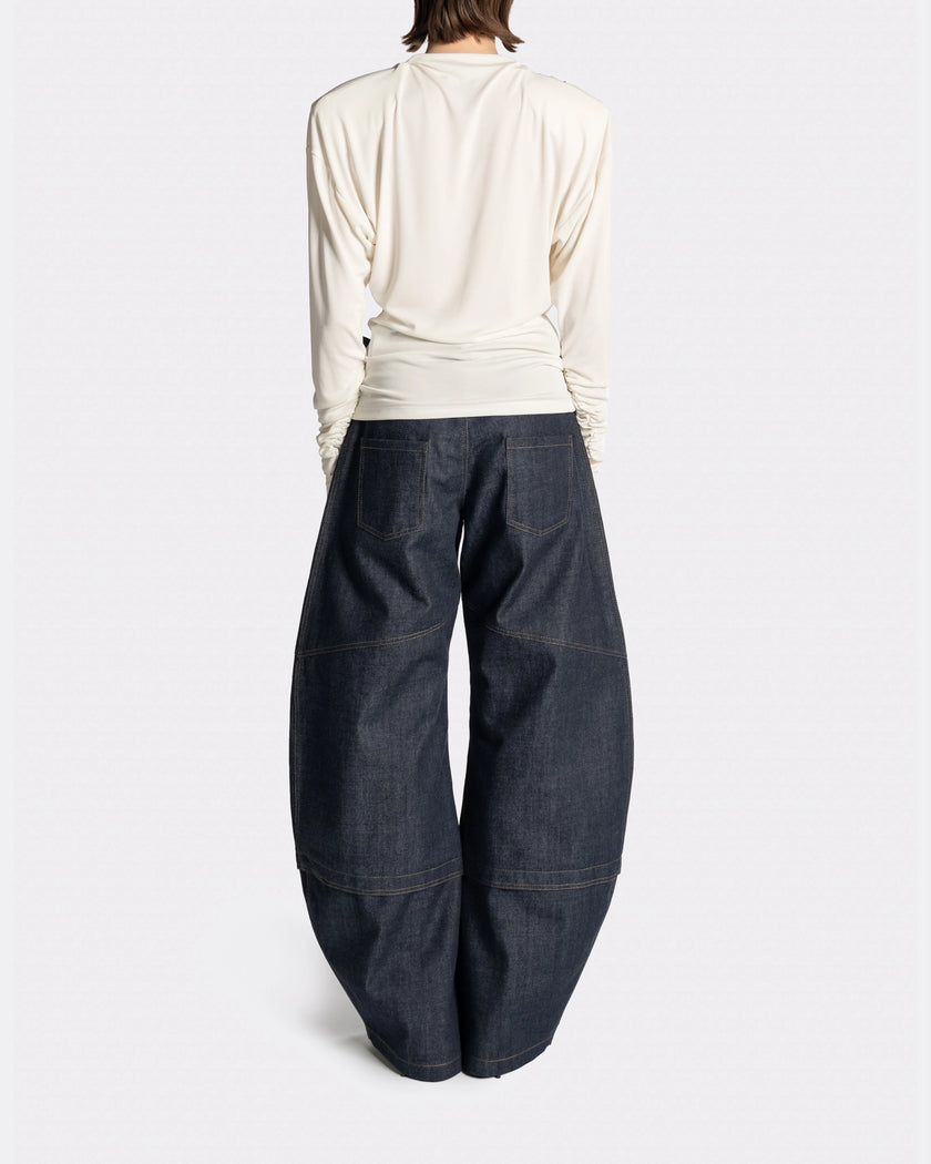 DRAPED SHIRT