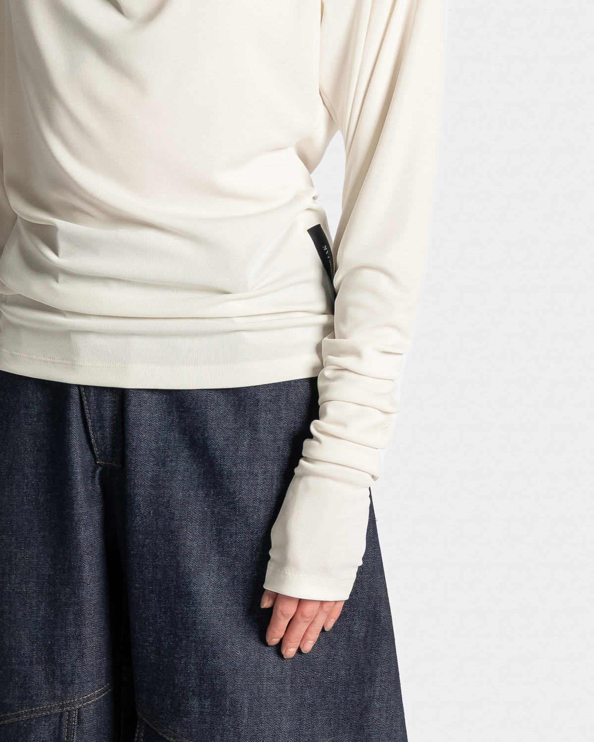 DRAPED SHIRT