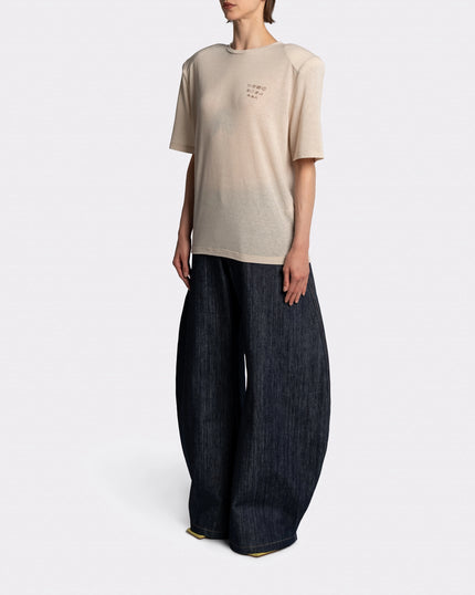 ROUND LEG / WIDE DENIM