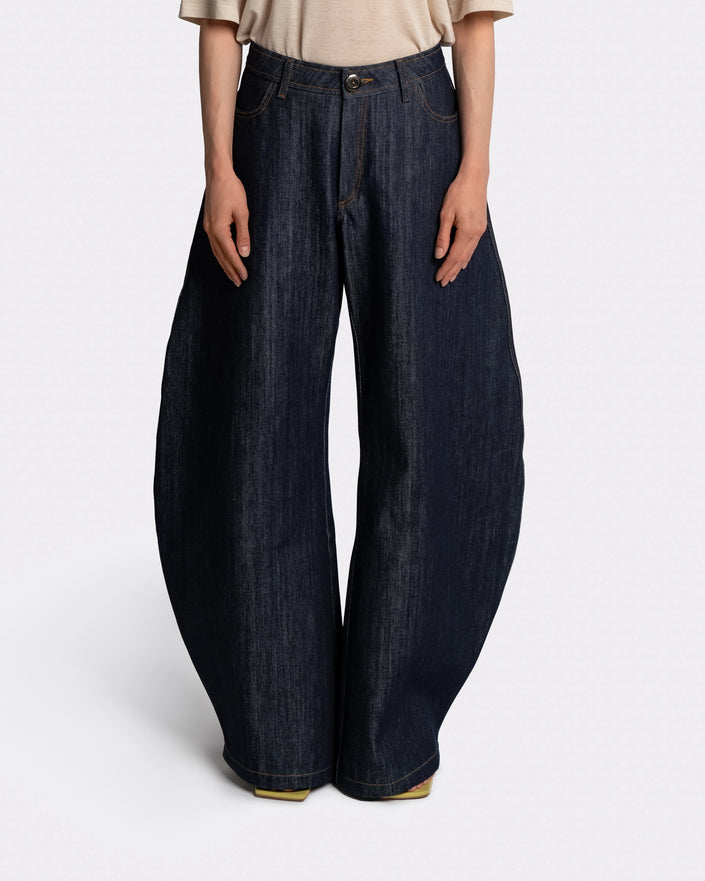 ROUND LEG / WIDE BLUE