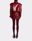 VEGAN LEATHER  RED LABEL JACKET