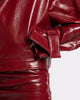 VEGAN LEATHER  RED LABEL JACKET