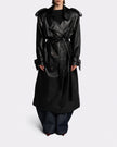 PU Leather Coat