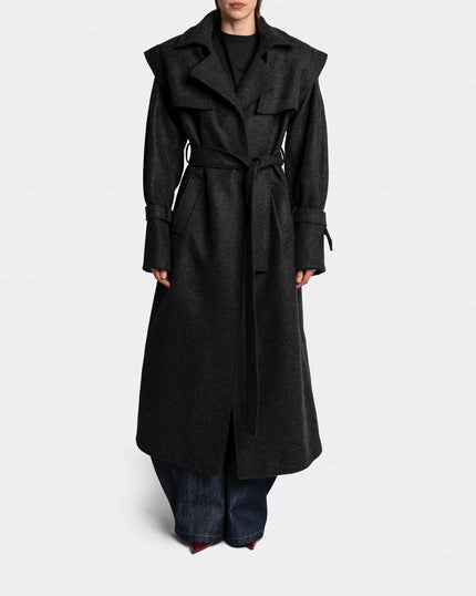 Belted Wool Coat