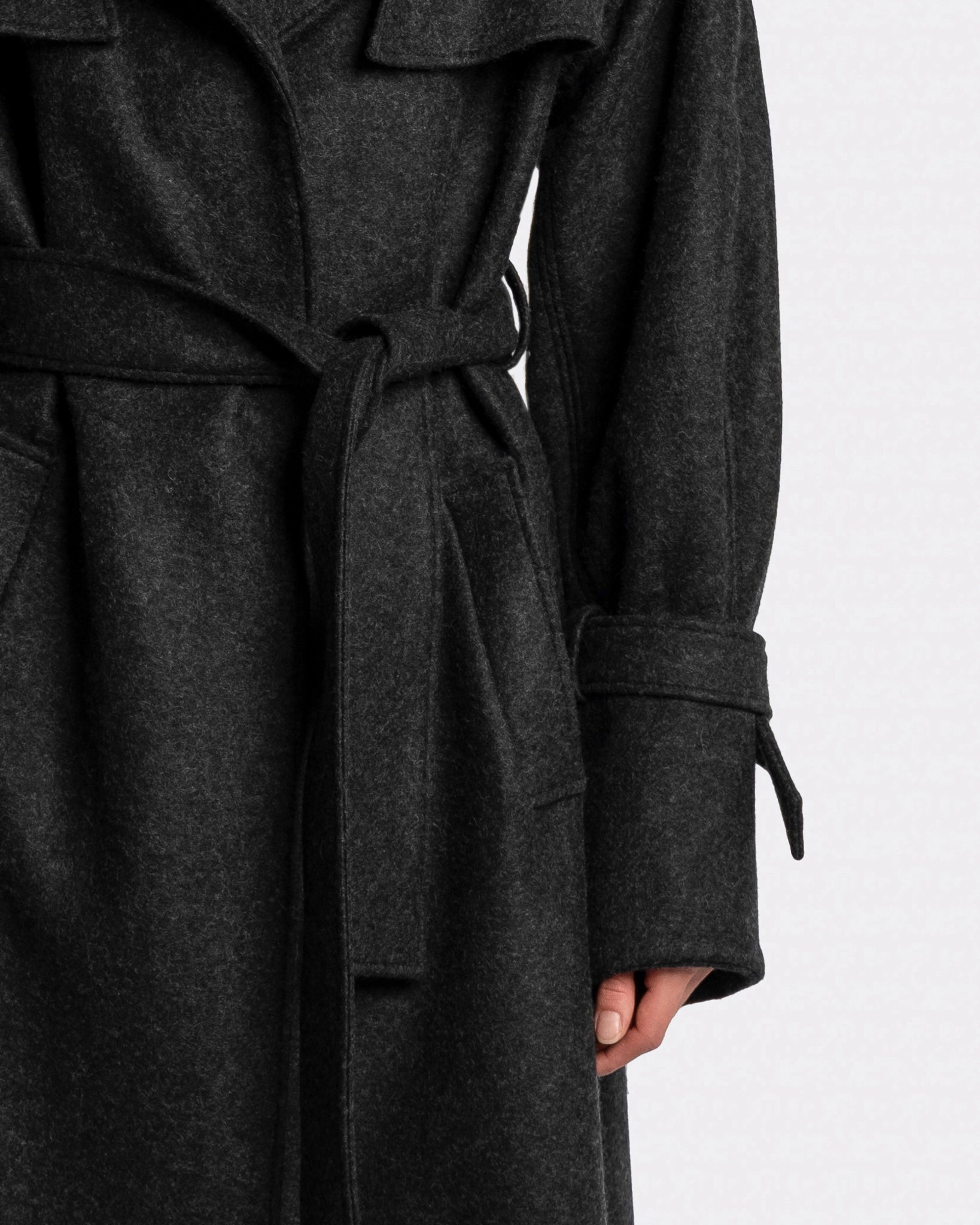 Belted Wool Coat