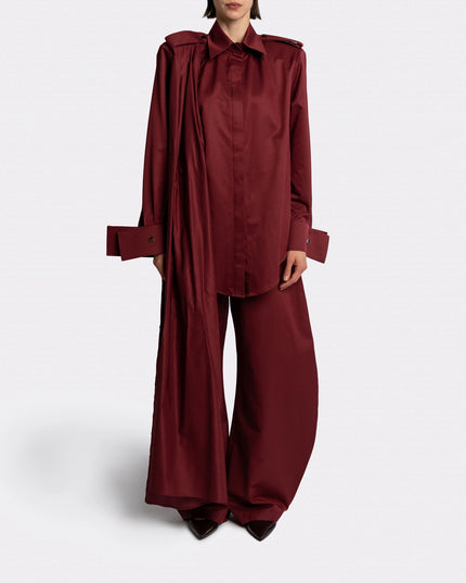 Burgundy Shirt
