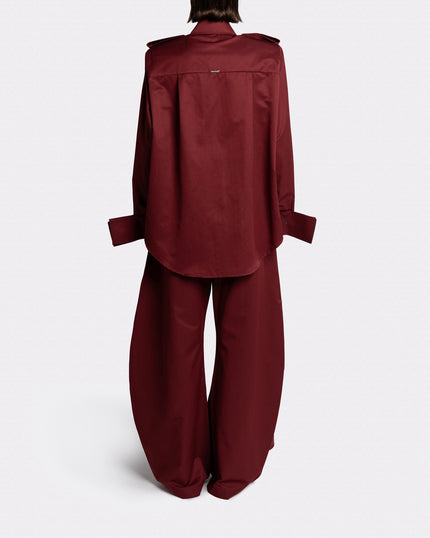 Burgundy Shirt