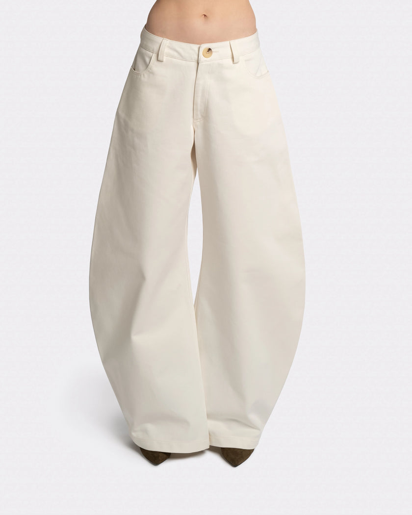 ROUND LEG / WIDE BLACK