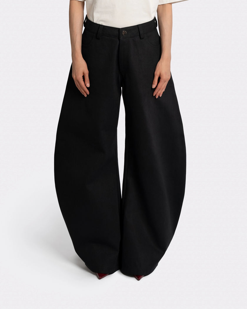 ROUND LEG / WIDE DENIM