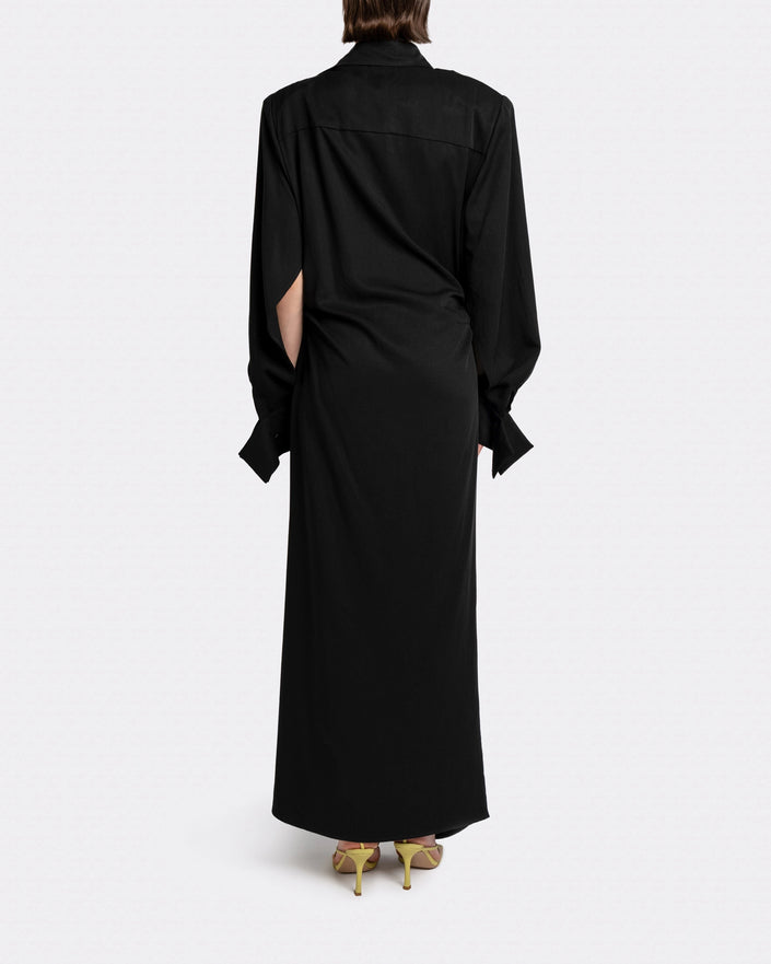 DRAPED BLACK