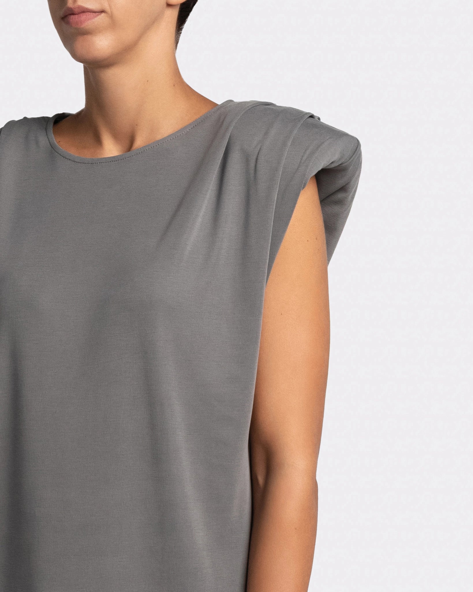 DRAPED T-SHIRT