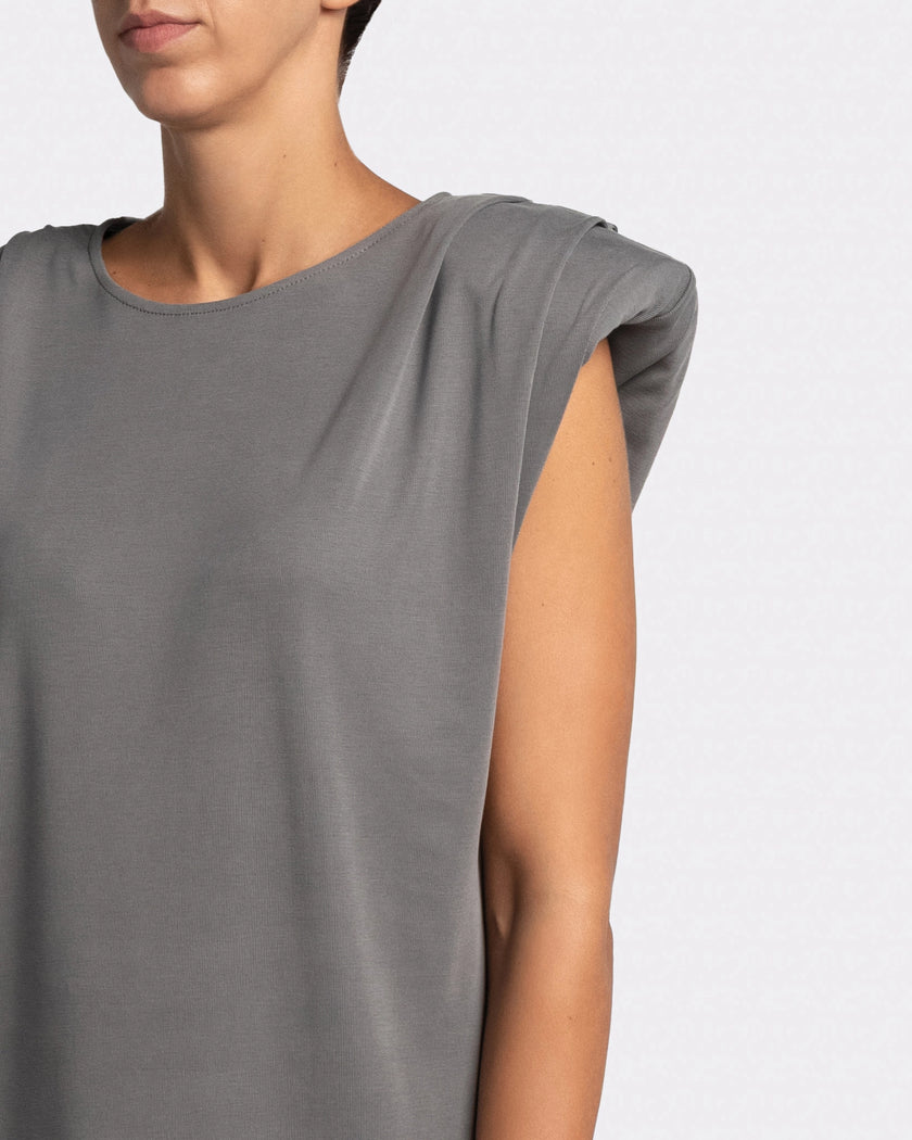 DRAPED T-SHIRT