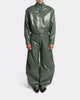VEGAN LEATHER GREEN JACKET