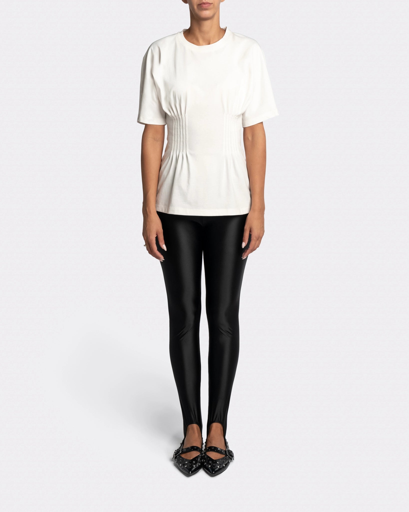 STRUCTURED BASIC TEE