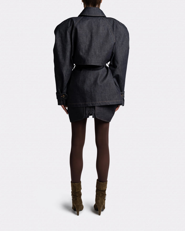 ROUND SLEAVE PARKA JACKET