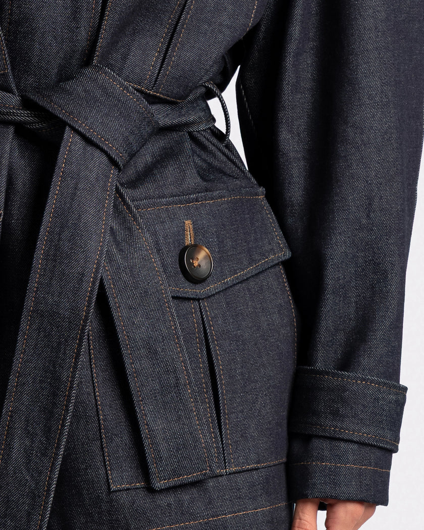 ROUND SLEAVE PARKA JACKET