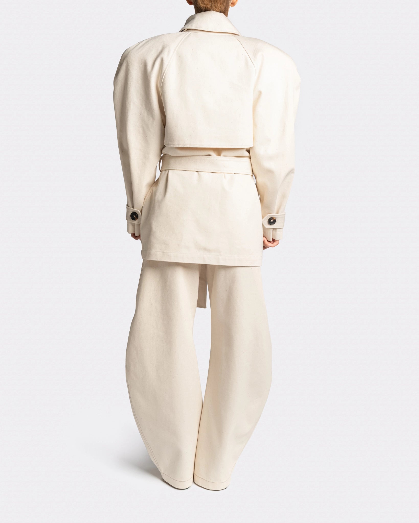 ROUND SLEAVE PARKA JACKET