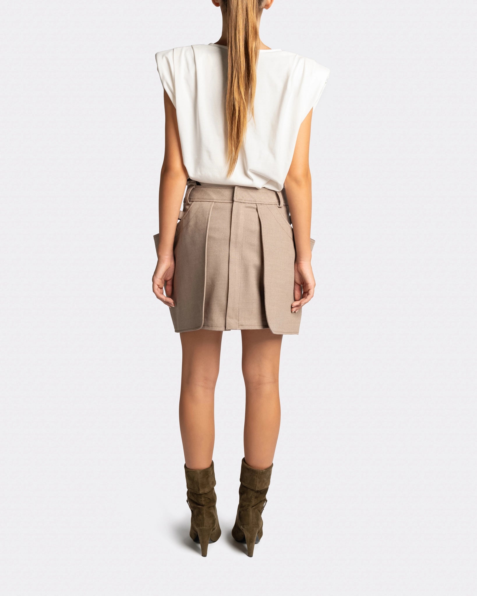 DOUBLE POCKET SKIRT