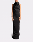 HIGH NECK LONG DRESS