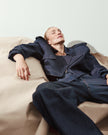 EDGE TRENCH RAW DENIM