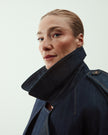 EDGE TRENCH RAW DENIM