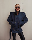BELTED TRENCH